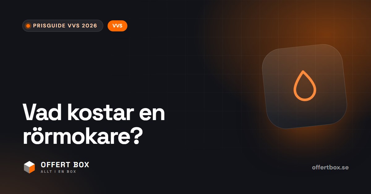 Rörmokare timpris: vad kostar en rörmokare med och utan ROT?